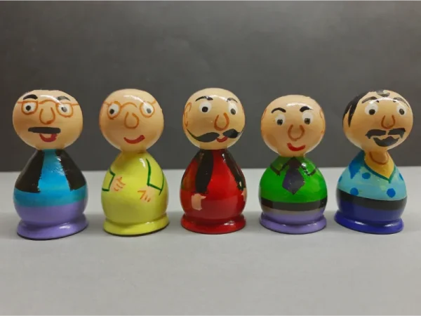 Motu patlu peg dolls