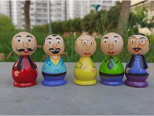 Motu patlu peg dolls