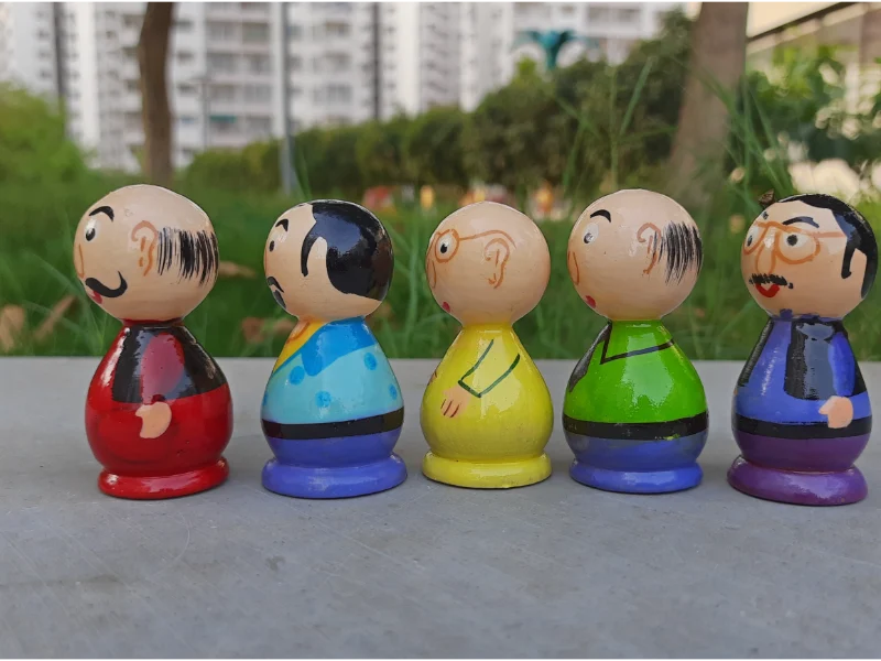 Motu patlu peg dolls